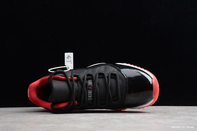 Cheap Retro 528895-012 Black Jordan Red 11  